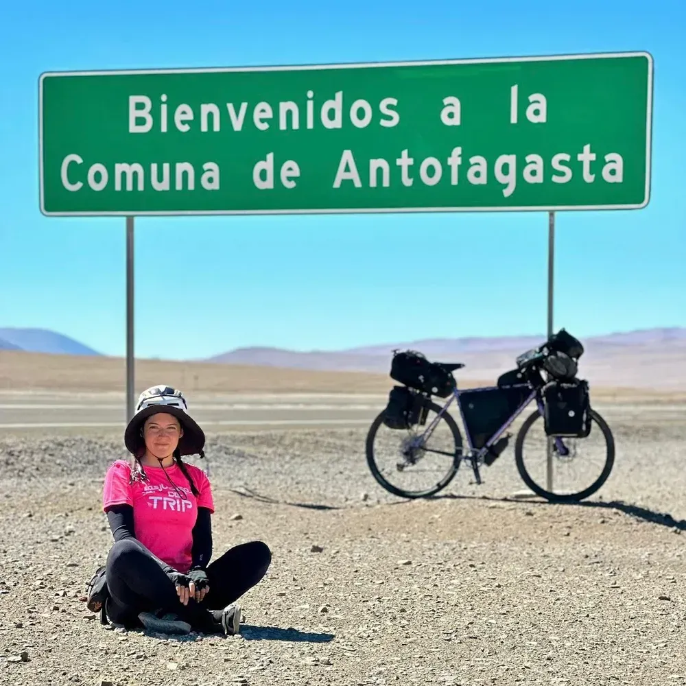 Fotografía de la etapa  en Antofagasta: Recorrido en bicicleta por Chile - Atisbo